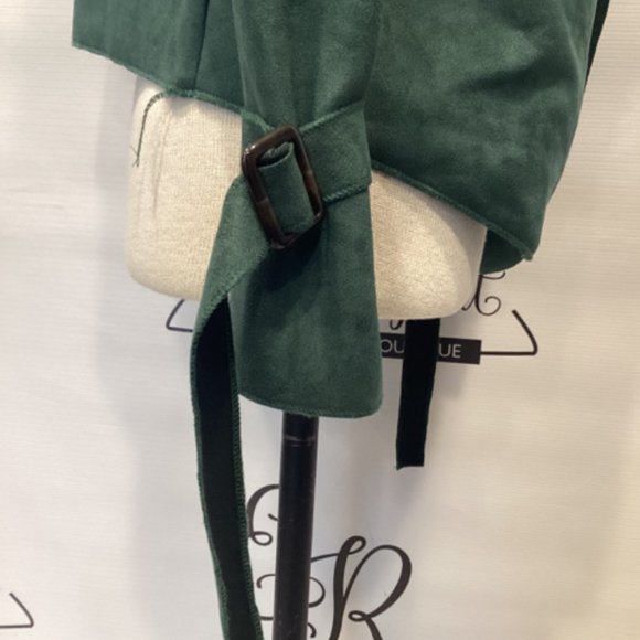 CAMISA SZ S FAUX SUEDE CROP JACKET - Picture 5 of 7